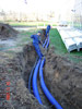Einbau von Wasserleitungen zum Kaltwärmespeicher (26.11.2009)
